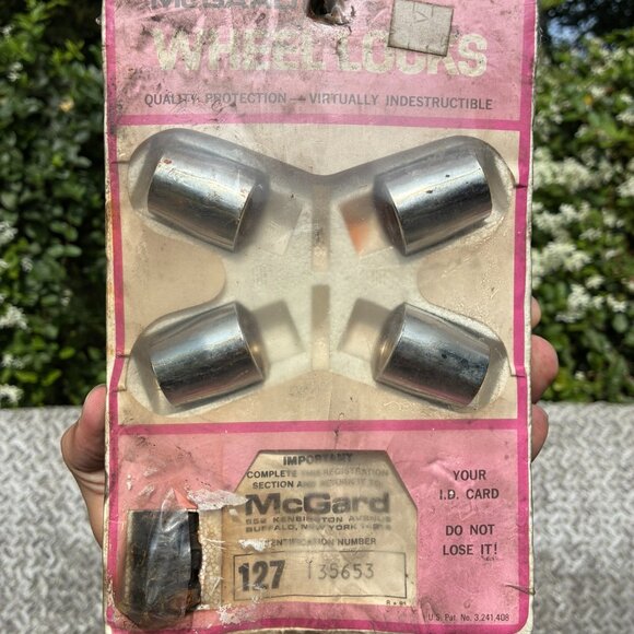 Mcgard 127 Locking Wheel Lug Nut Kit AMC Ford Chevy Dodge Pontiac Oldsmobile - Picture 1 of 3